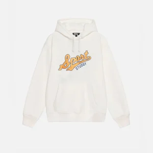 STUSSY SATIN PATCH OVERSIZED HOODIE