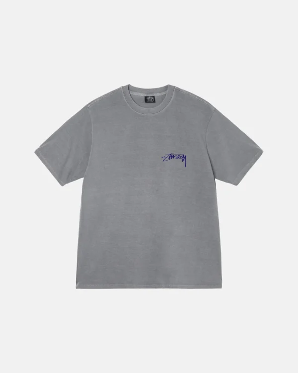 ARACHNID TEE PIGMENT DYED GRAY