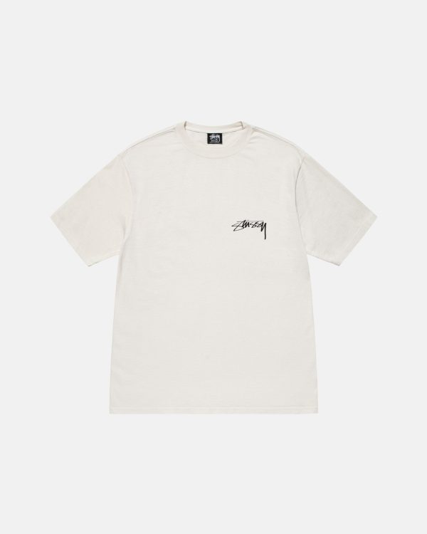 ARACHNID TEE PIGMENT DYED WHITE