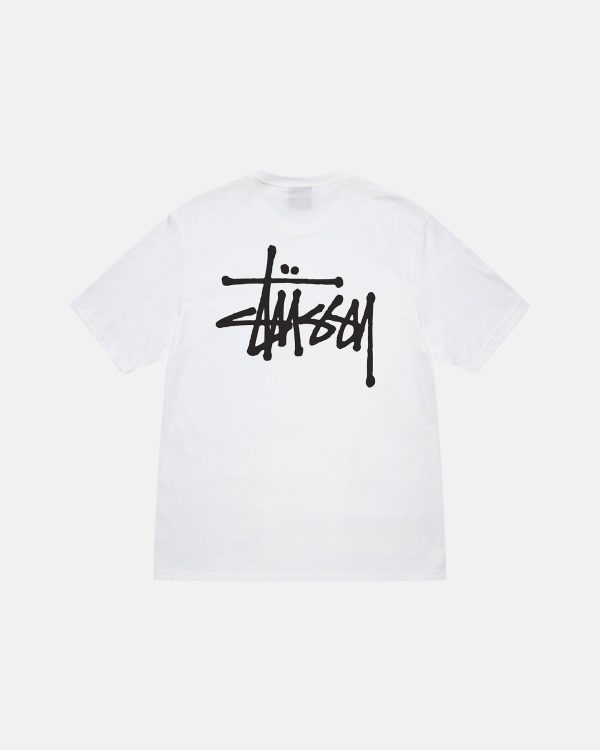 BASIC STÜSSY TEE- White