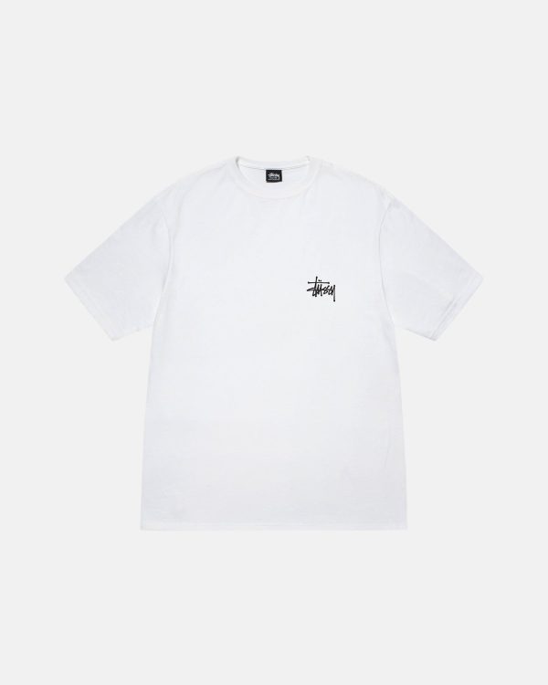 BASIC STÜSSY TEE- White