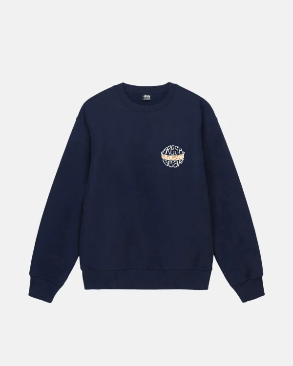 FRESH GEAR NAVY BLUE CREW