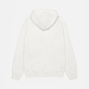 STÜSSY STAR HOODIE PIGMENT DYED OFF WHITE